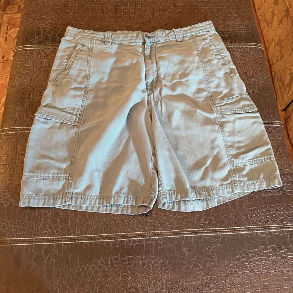 Tommy Bahama Cargo Shorts Men's Size 38 Army Khaki Green Outdoor Hiking